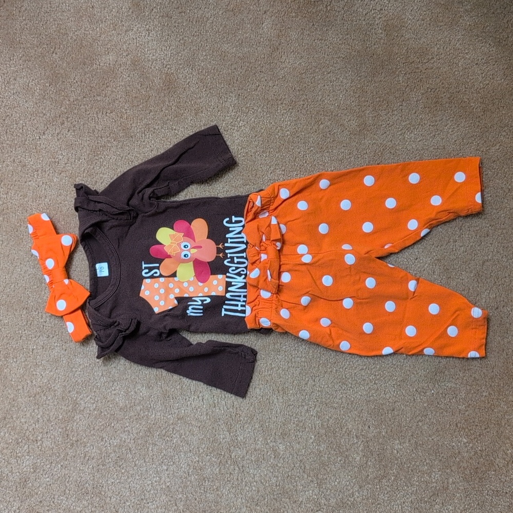My First Thanksgiving Outfit